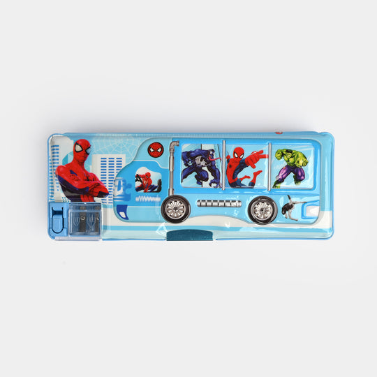 Double Sided Multi-functional Magnetic Pencil Box