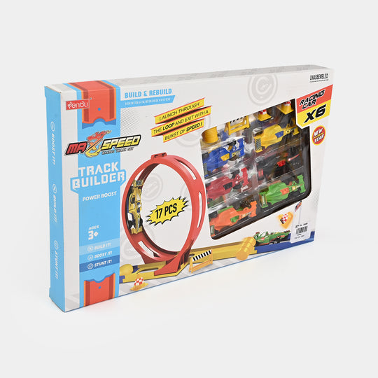 Max Speed Racing Track Set For Kids | 17PCs