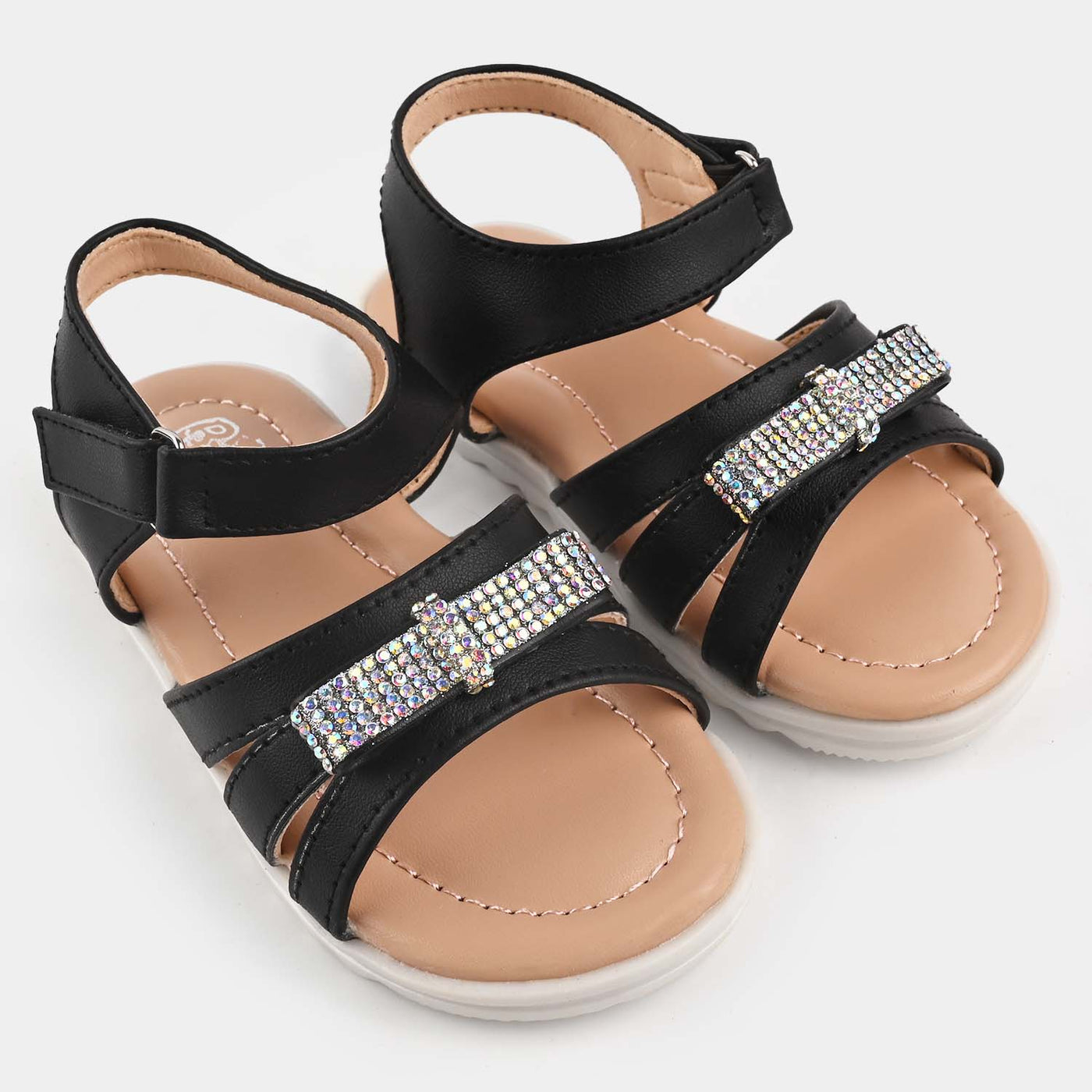 Girls Sandal 1302-BLACK