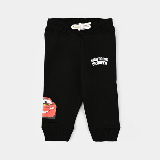 Infant Boys Fleece Pajama-BLACK
