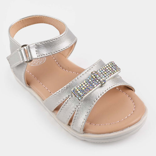 Girls Sandal 1302-SILVER