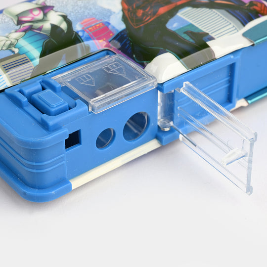 Double Sided Multi-functional Magnetic Pencil Box