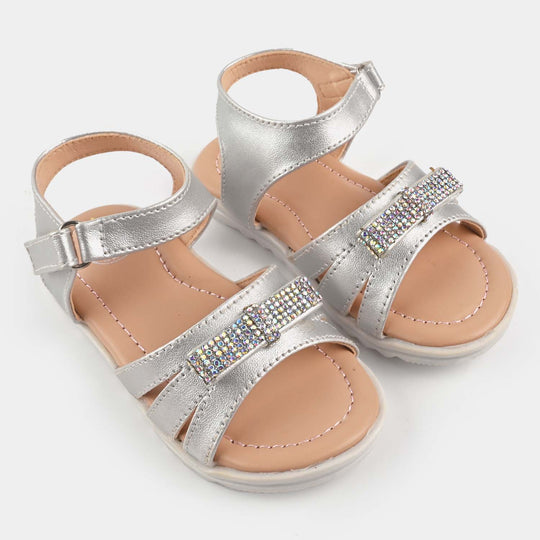 Girls Sandal 1302-SILVER