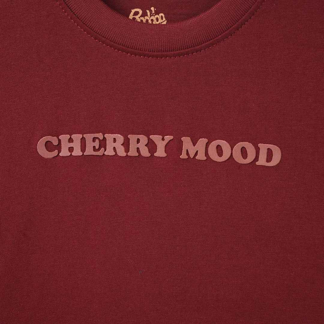 Girls Cotton Jersey T-Shirt Cherry Mood