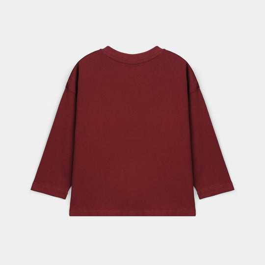Girls Cotton Jersey T-Shirt Cherry Mood