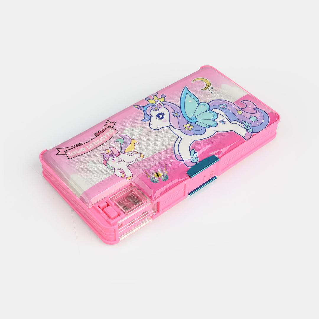 Double Sided Multi-functional Magnetic Pencil Box