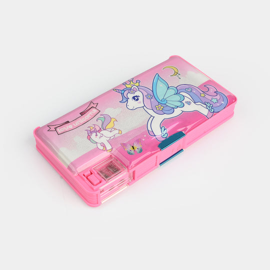 Double Sided Multi-functional Magnetic Pencil Box