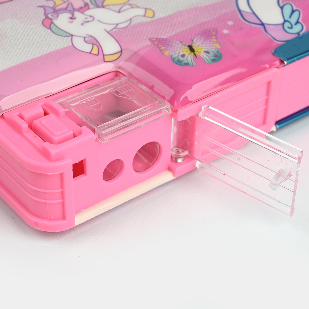 Double Sided Multi-functional Magnetic Pencil Box