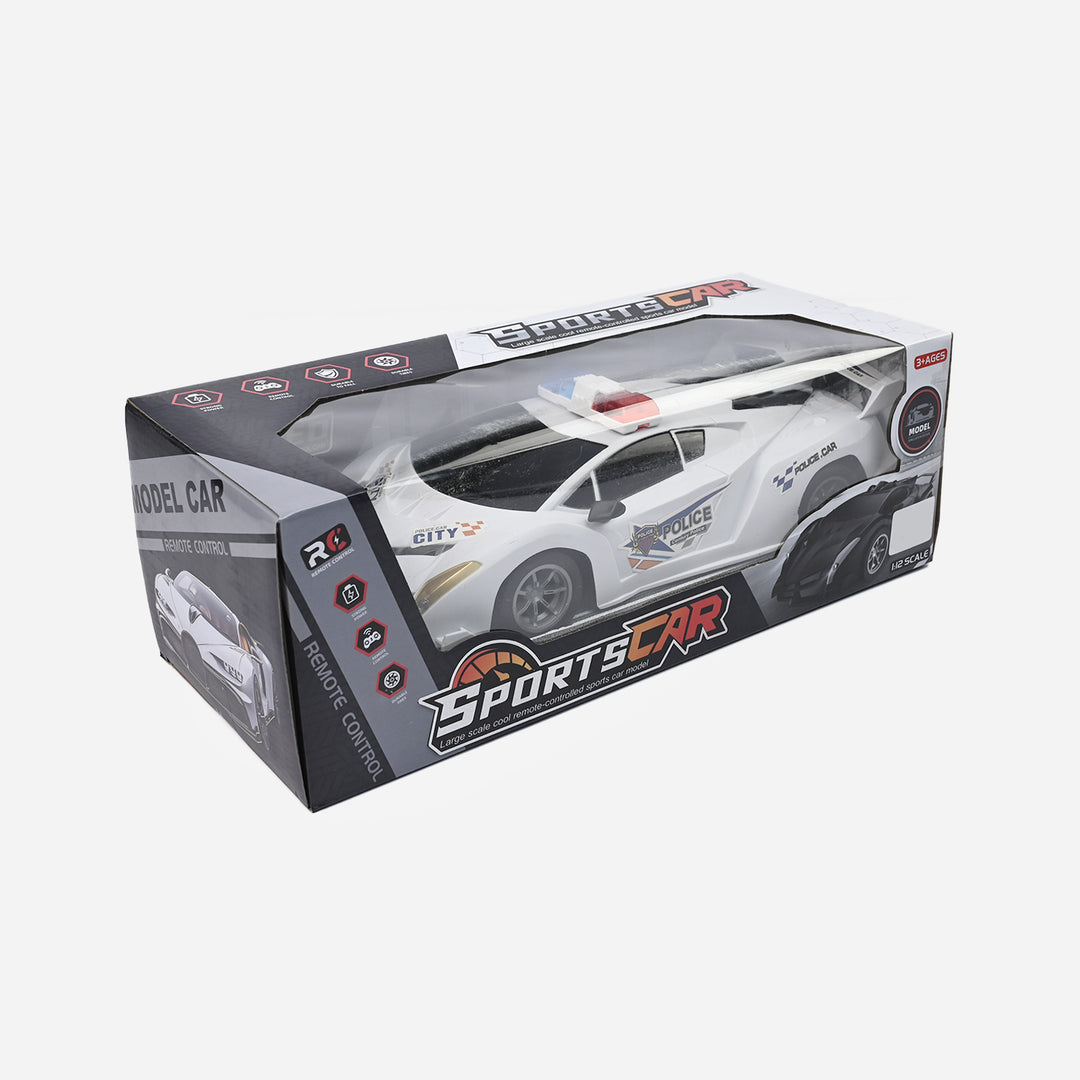 Remote Control Police Sports Car – High-Speed RC Model Car