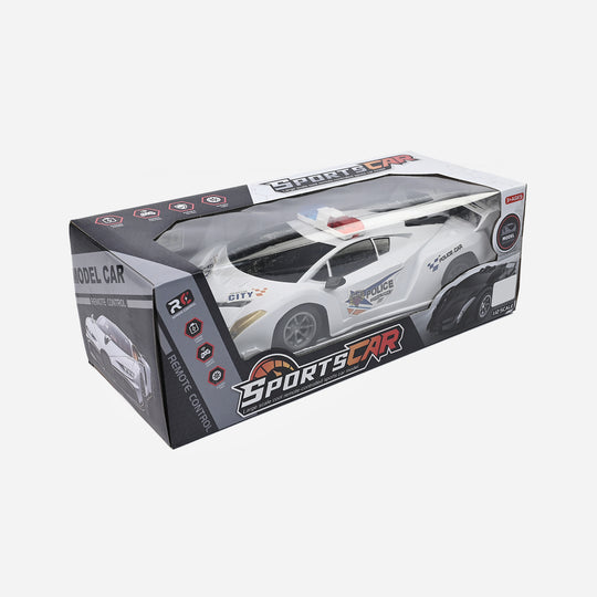 Remote Control Police Sports Car – High-Speed RC Model Car