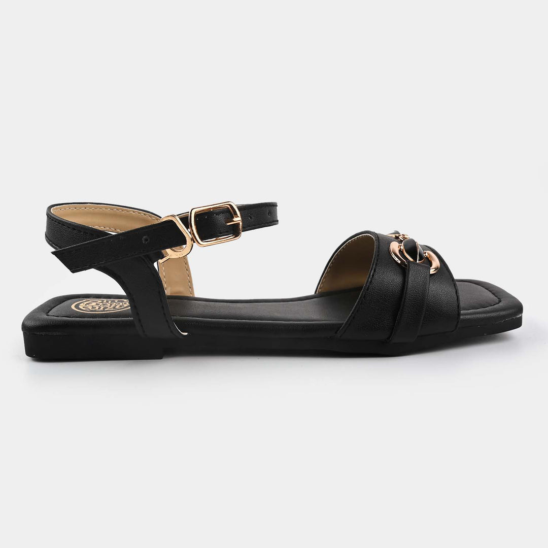 Girls Sandal U-K01-BLACK