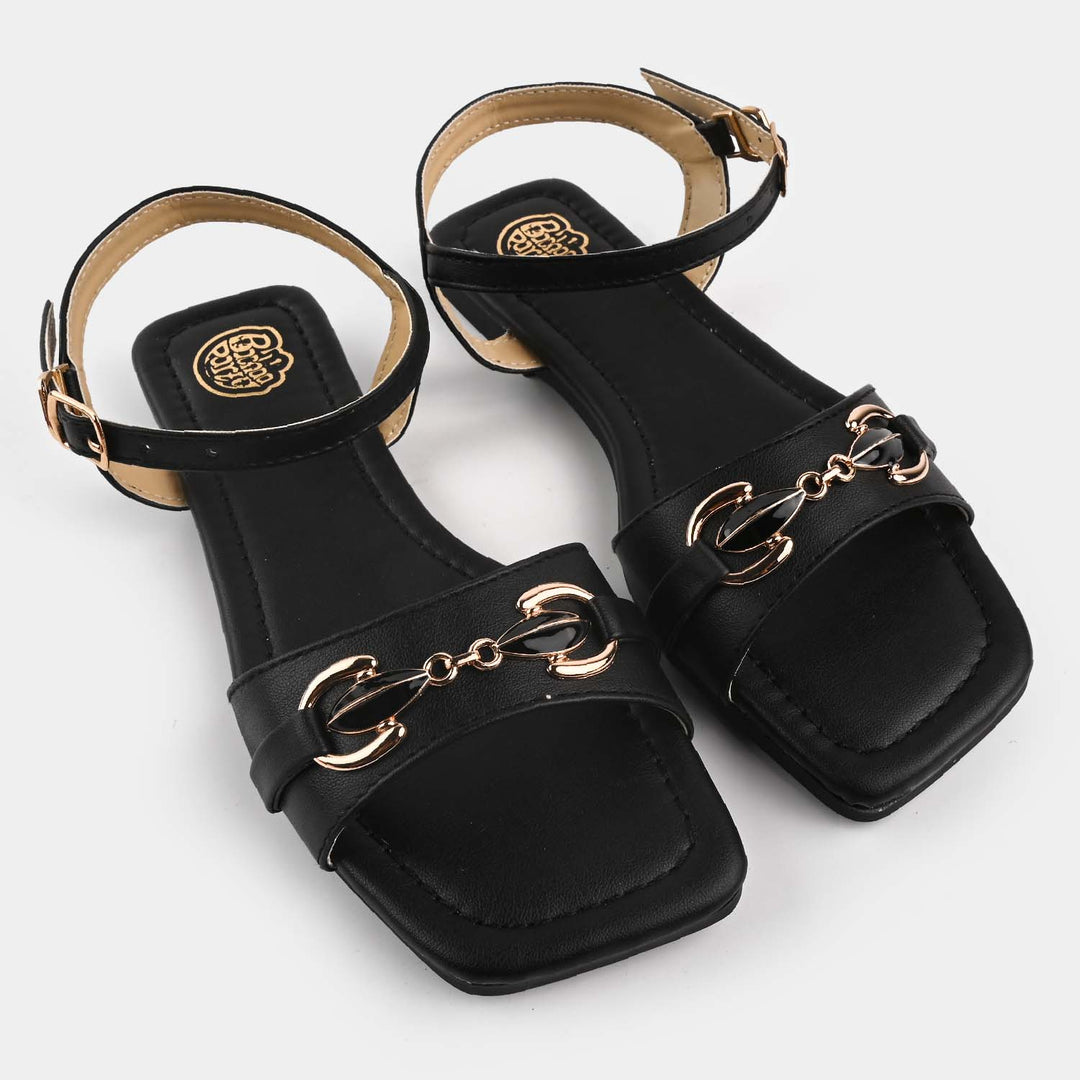 Girls Sandal U-K01-BLACK