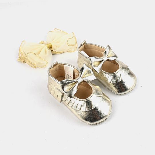 Baby Shoes With Head Band