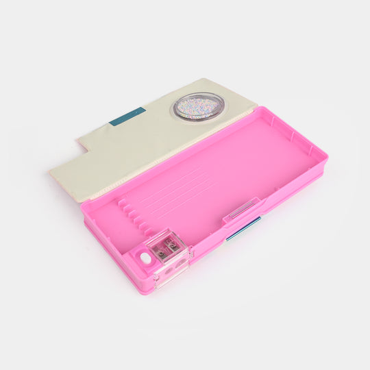 Double Sided Multi-functional Magnetic Pencil Box