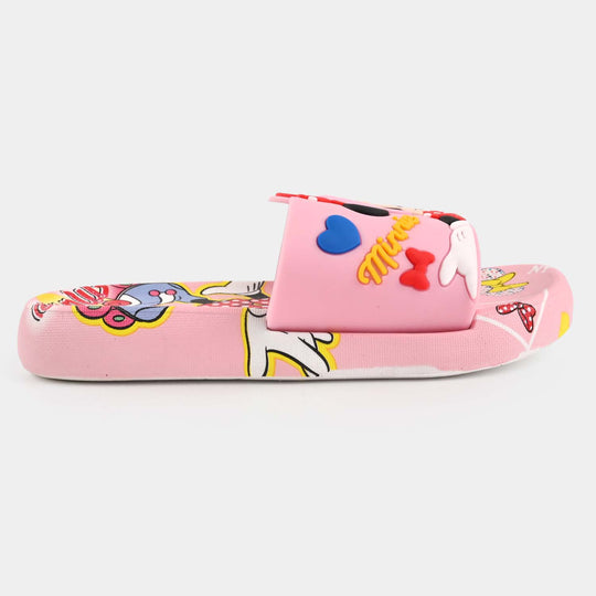 Girls Slippers 2288-2-Pink