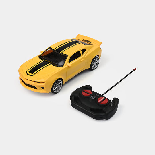 SportyCar – 1:16 Scale Remote Control Sports Car (Yellow)