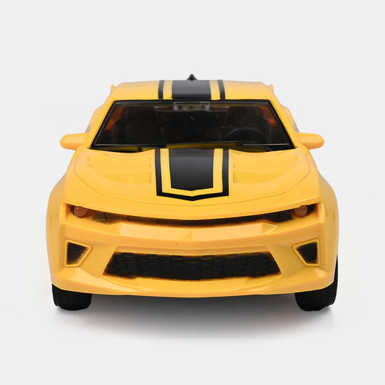 SportyCar – 1:16 Scale Remote Control Sports Car (Yellow)