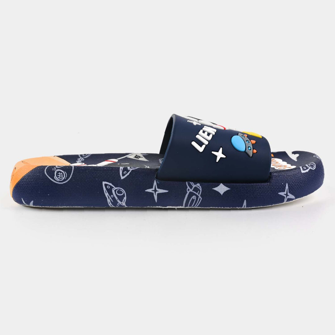 Boys Slipper 2288-8-NAVY
