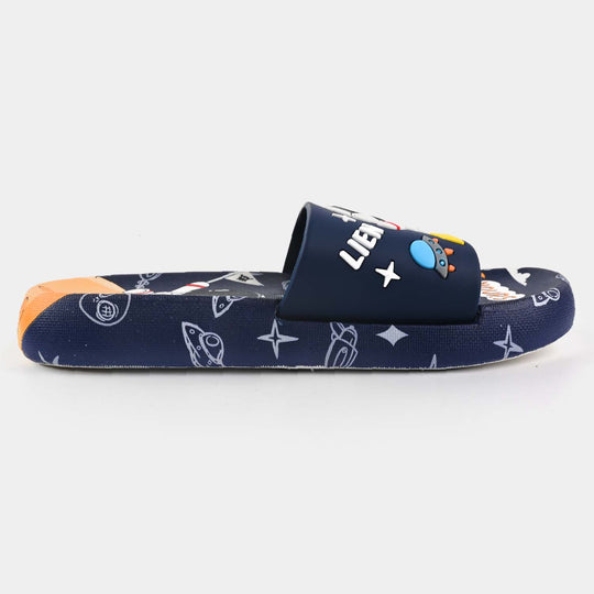 Boys Slipper 2288-8-NAVY