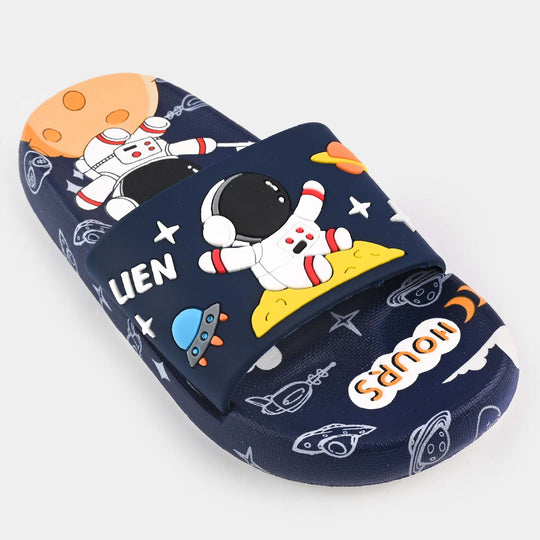 Boys Slipper 2288-8-NAVY