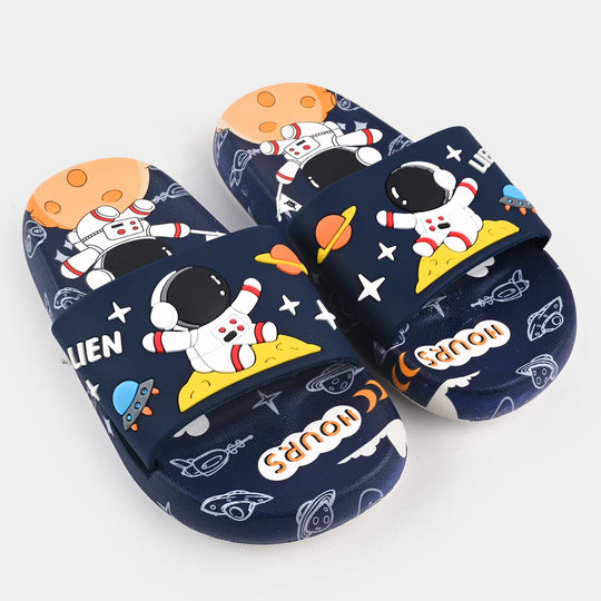 Boys Slipper 2288-8-NAVY
