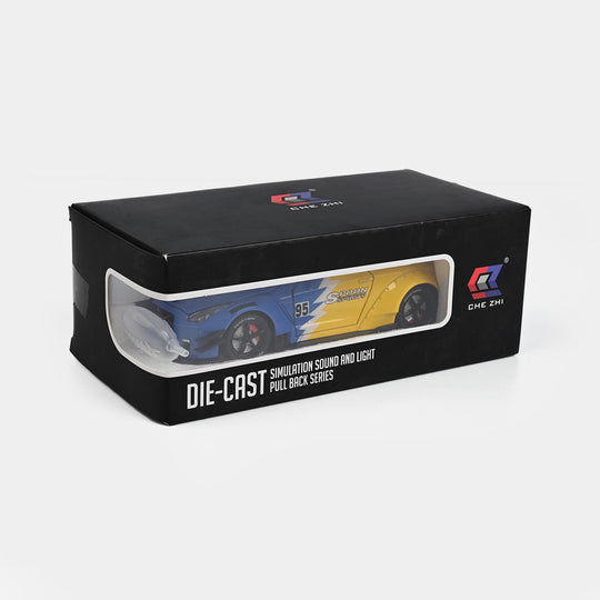 Diecast Model Car with Light & Sound