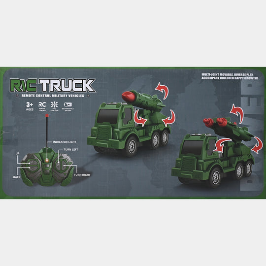 RC Military Truck – Remote Control Armored Vehicle