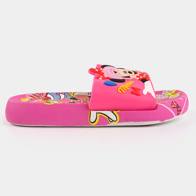 Girls Slippers 2288-2-Fuchsia