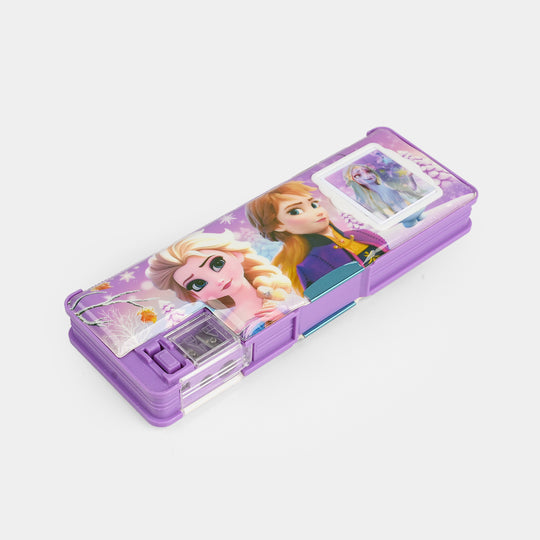 Double Sided Multi-functional Magnetic Pencil Box