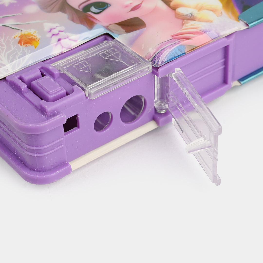 Double Sided Multi-functional Magnetic Pencil Box