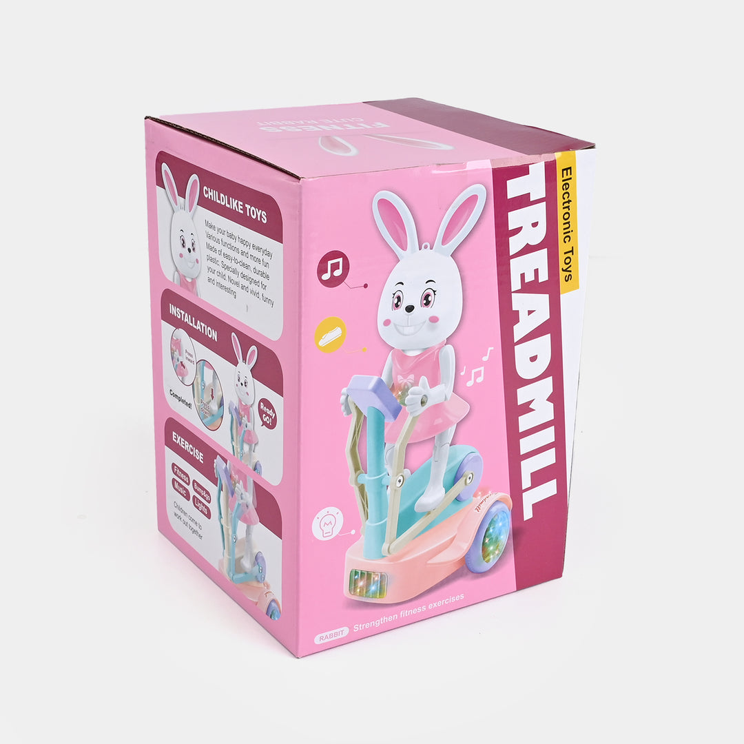 Electric Rabbit with Light& Musical Toy