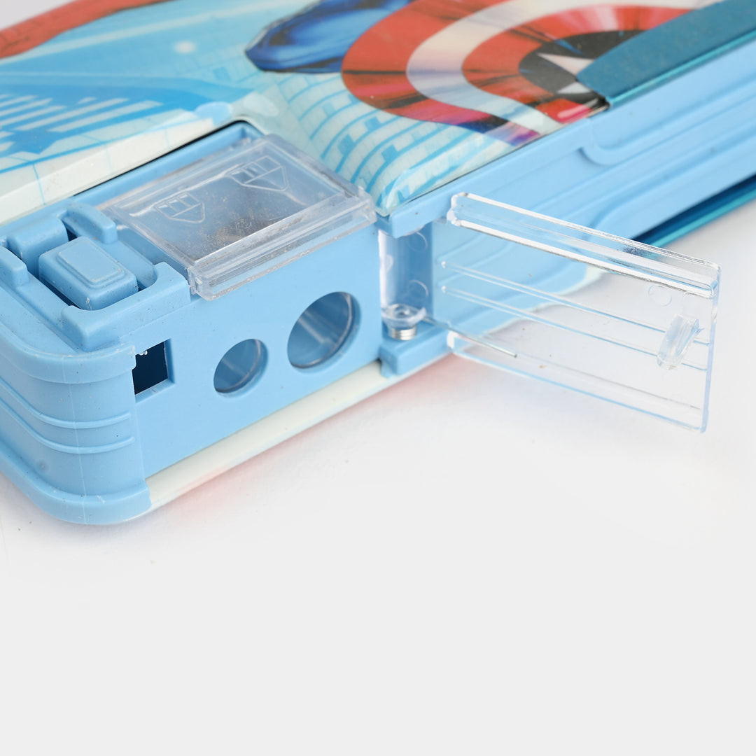 Double Sided Multi-functional Magnetic Pencil Box