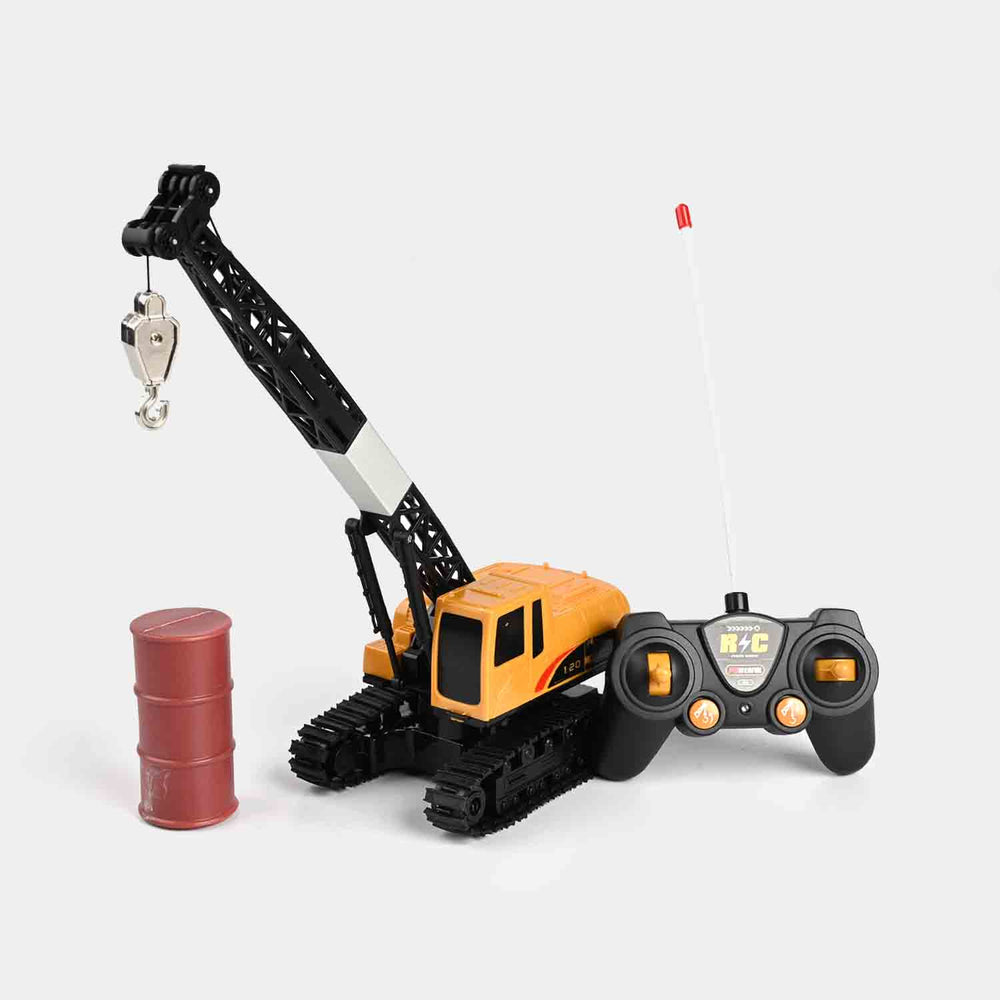 Remote Control Toy Crawler Crane – Realistic Construction Play