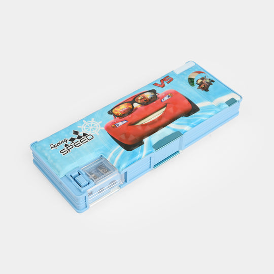 Double Sided Multi-functional Magnetic Pencil Box