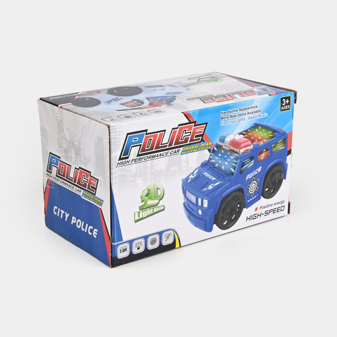 Universal Car Toy with Light & Sound