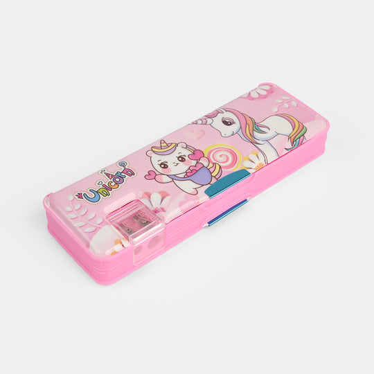 Double Sided Multi-functional Magnetic Pencil Box