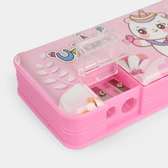 Double Sided Multi-functional Magnetic Pencil Box