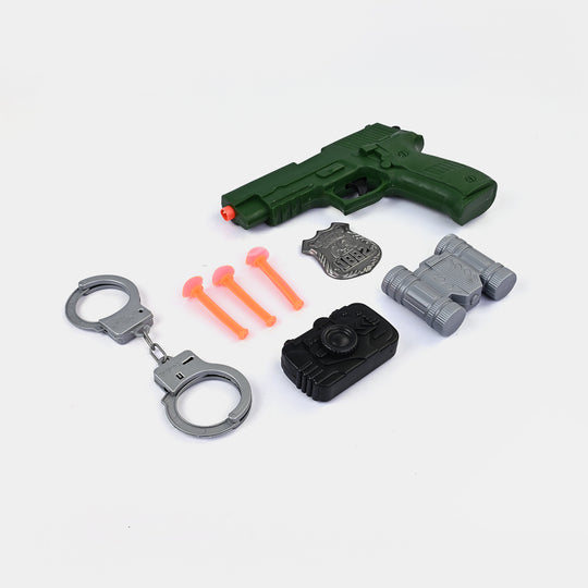Police Action Play Set for Kids
