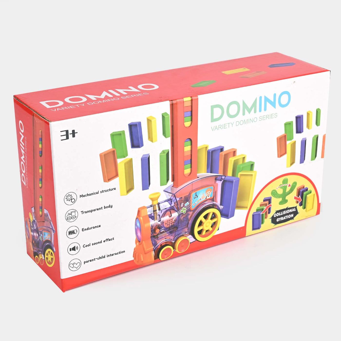 Domino Train With Light & Music Toy For Kids