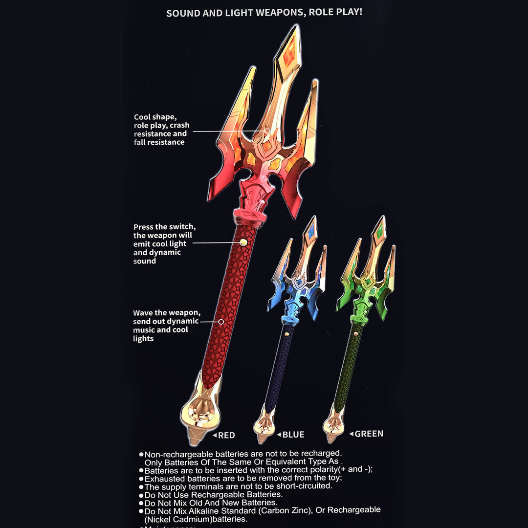 Toy Weapon | Pretend Play Prop with Sound & Light Effects
