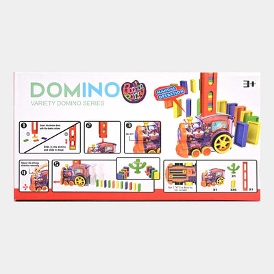 Domino Train With Light & Music Toy For Kids