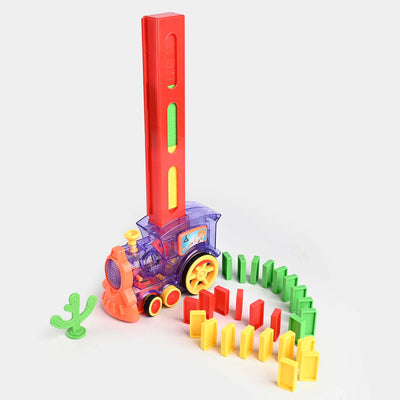 Domino Train With Light & Music Toy For Kids