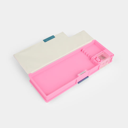 Double Sided Multi-functional Magnetic Pencil Box