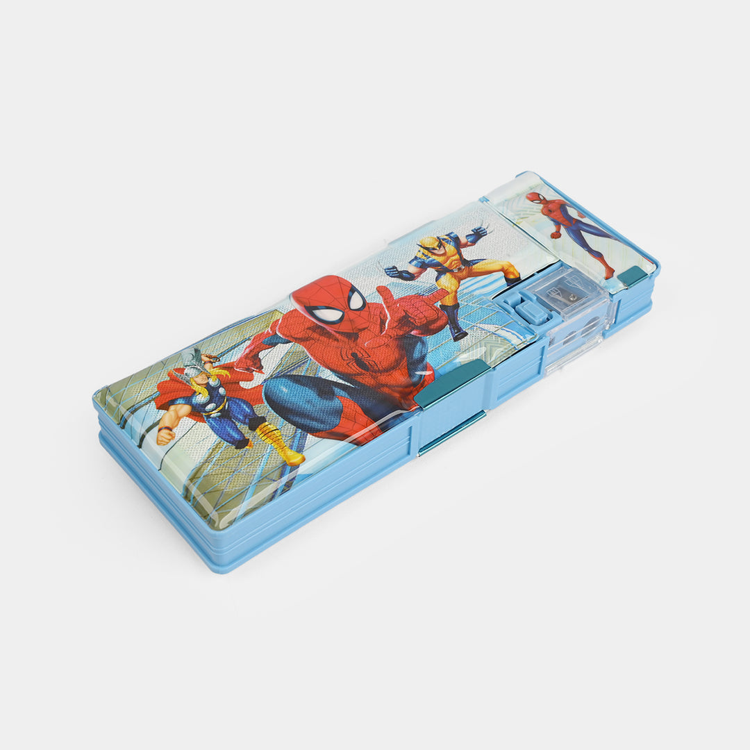 Double Sided Multi-functional Magnetic Pencil Box