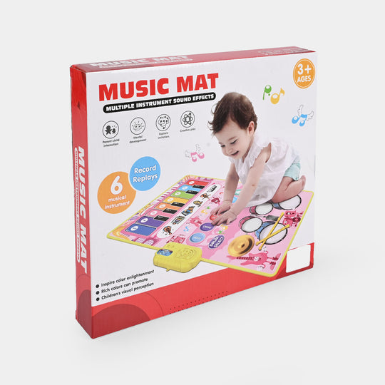 Musical Play Mat Multiple Instruments Sound Effects