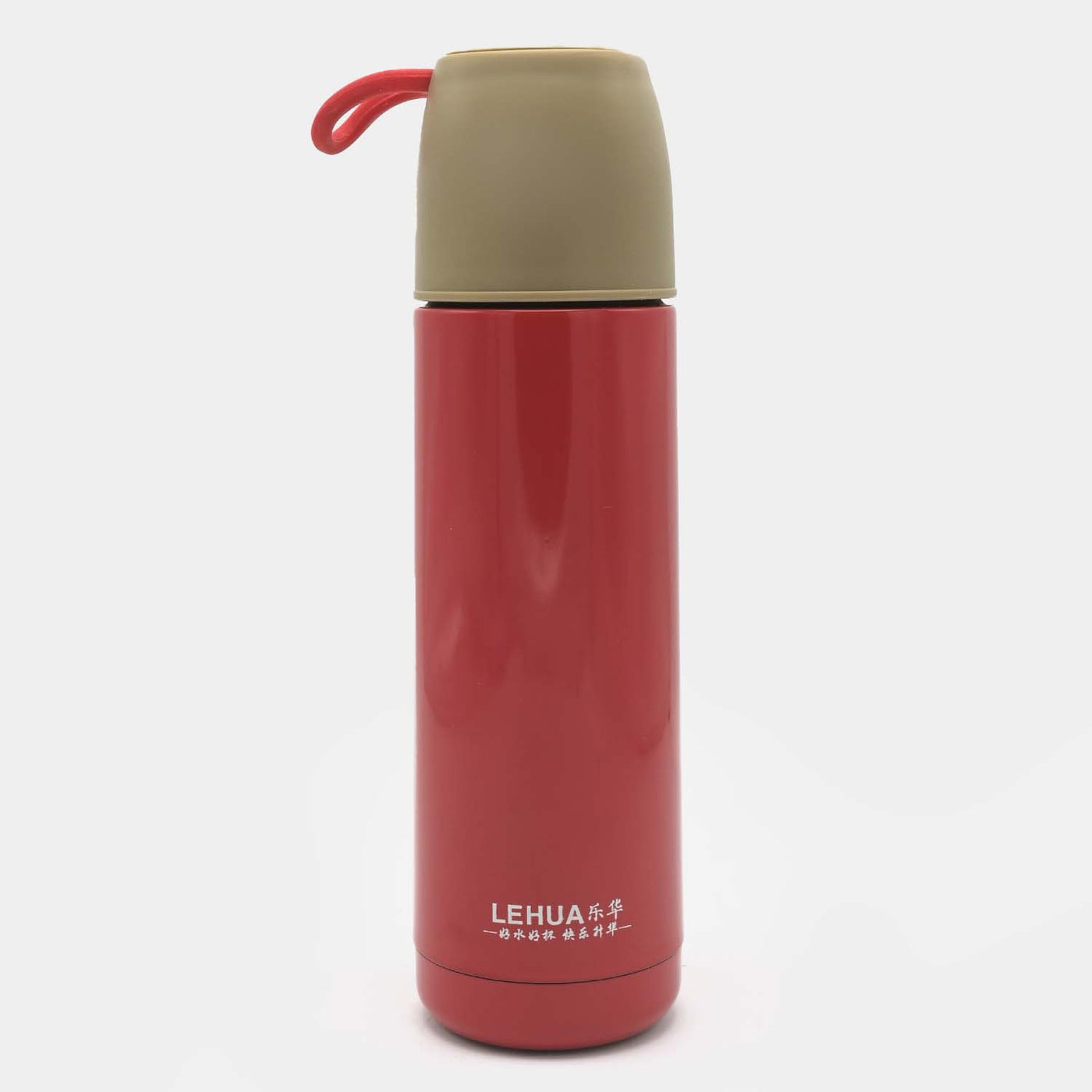 Stainless Steel Water Bottle Flask 500ml - Red