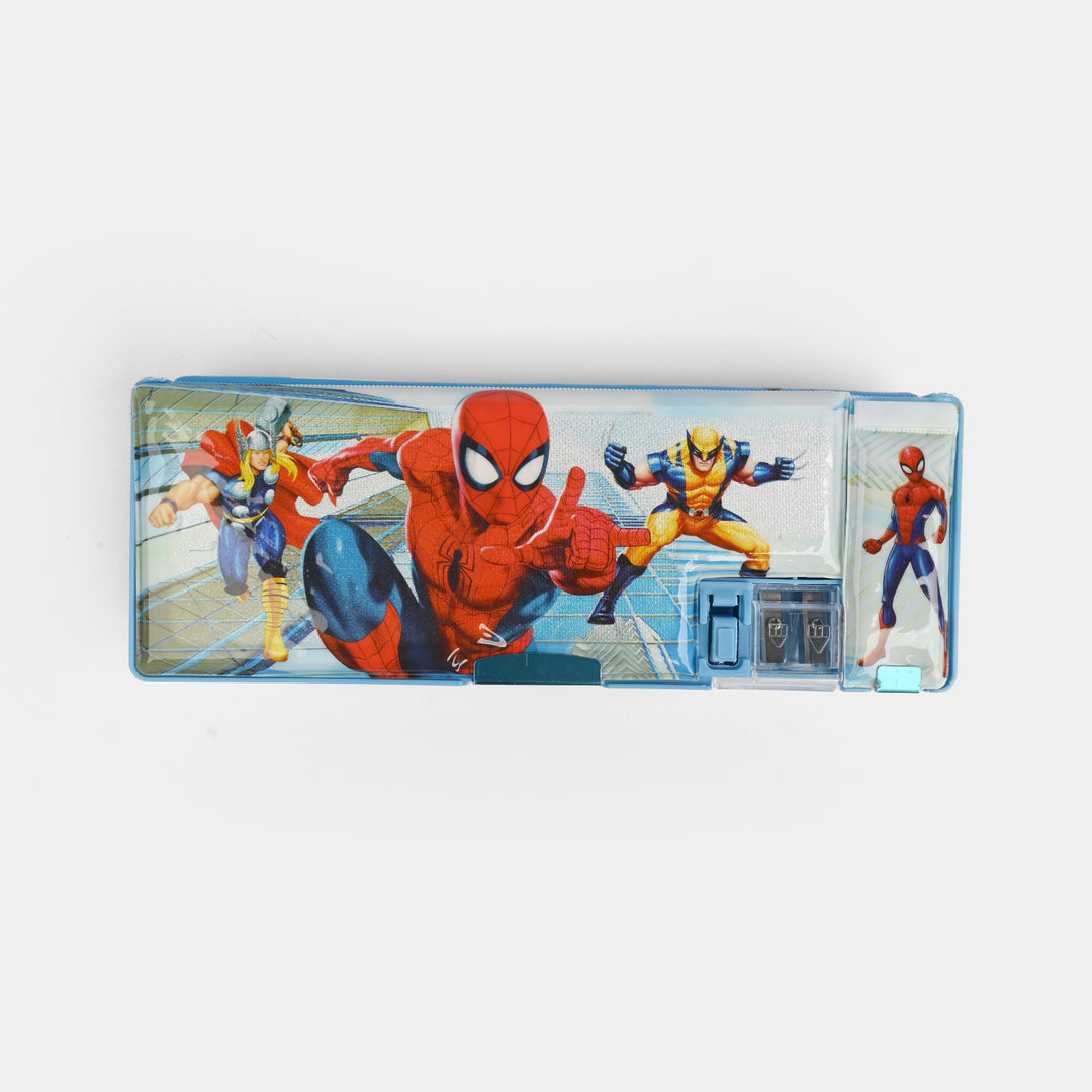 Double Sided Multi-functional Magnetic Pencil Box