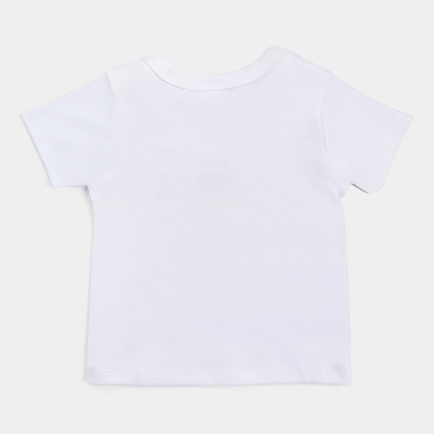 Infant Girls Cotton Interlock 3PCs Set-White