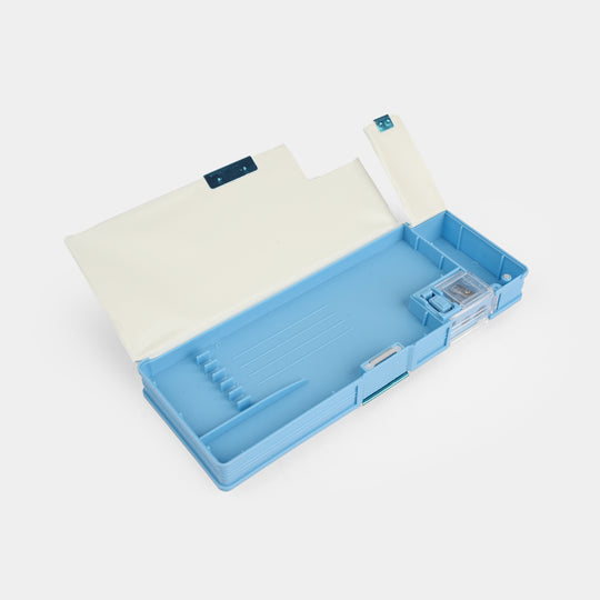 Double Sided Multi-functional Magnetic Pencil Box