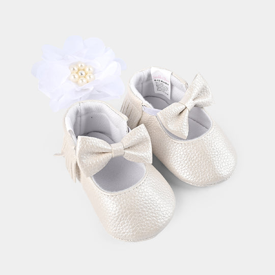 Baby Shoes With Head Band